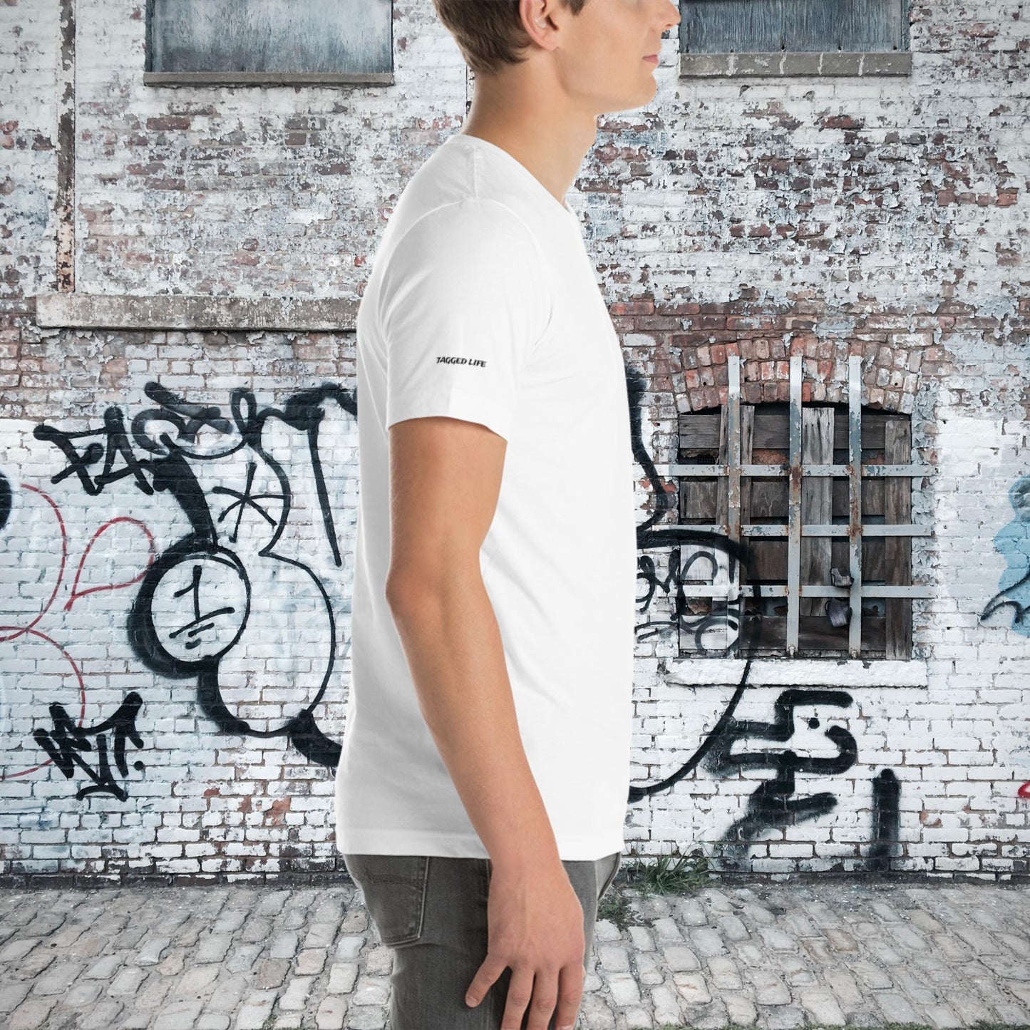 SKATER DUDE w/ PUER SIGNATURE  | Unisex Short Sleeve Tee